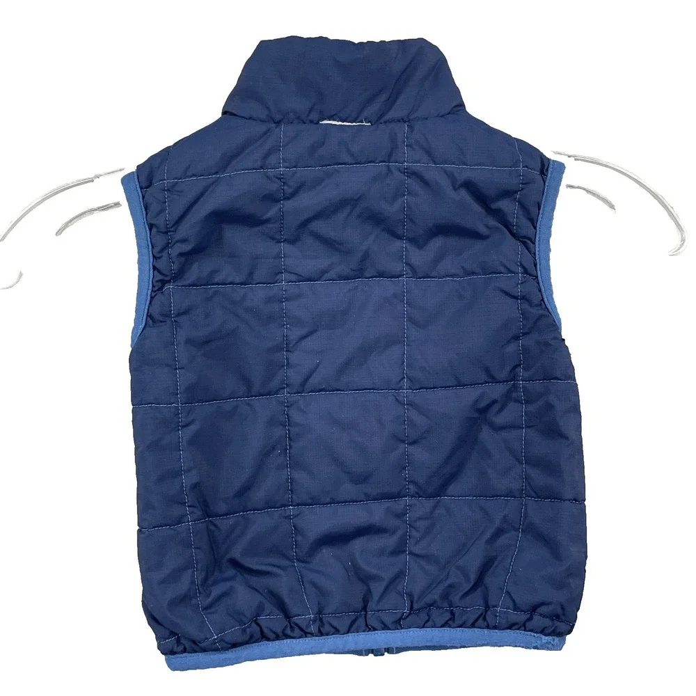 Patagonia Reversible Puffer Vest Baby 12-18 Months Outdoor Hike Camp Winter Gorp